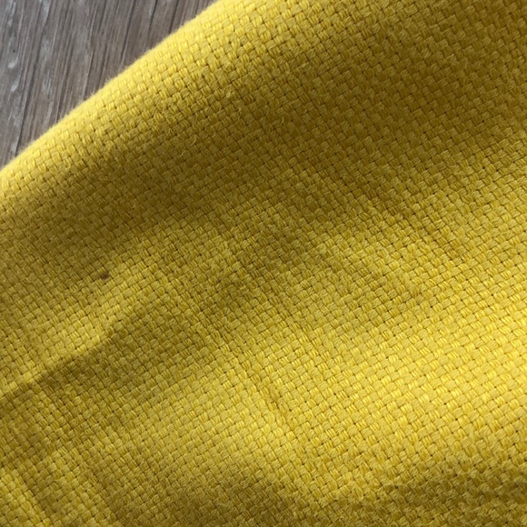 Kate Spade Yellow and White Suit Jacket, Size 0 - Picture 4 of 5